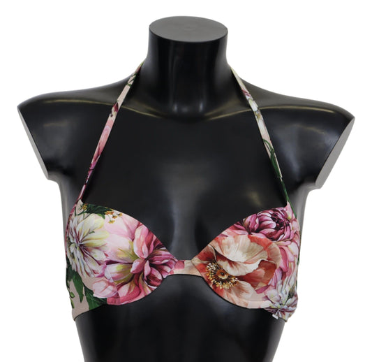 Dolce & Gabbana Floral Elegance Elastic Bikini Top Dolce & Gabbana