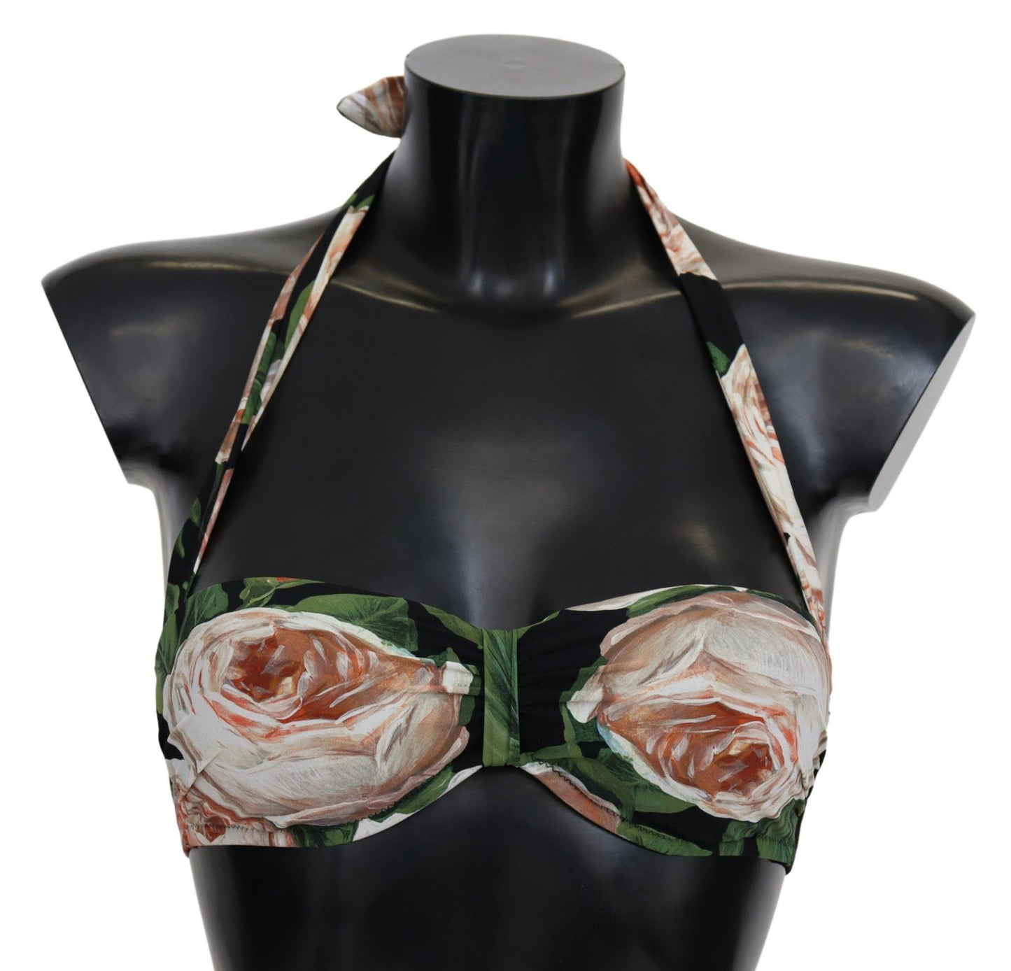 Dolce & Gabbana Elegant Floral Print Bikini Top Dolce & Gabbana