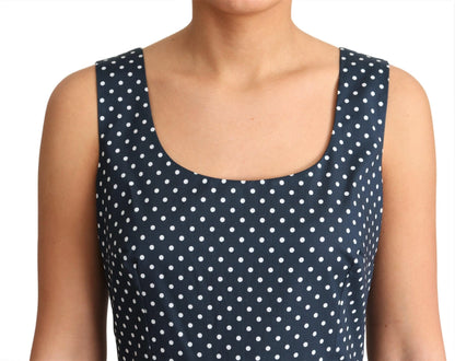 Dolce & Gabbana Polka Dot Sleeveless A-Line Dress Dolce & Gabbana