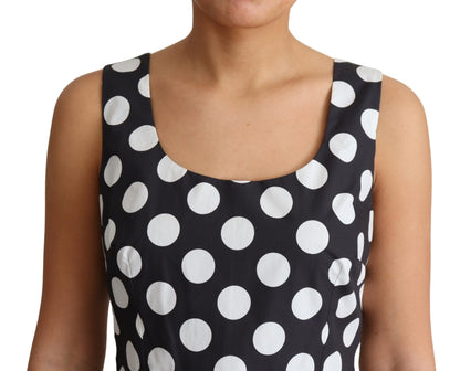 Dolce & Gabbana Polka Dot Sleeveless A-Line Dress Dolce & Gabbana