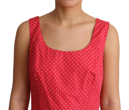 Dolce & Gabbana Polka-Dot Sleeveless A-Line Dress Dolce & Gabbana