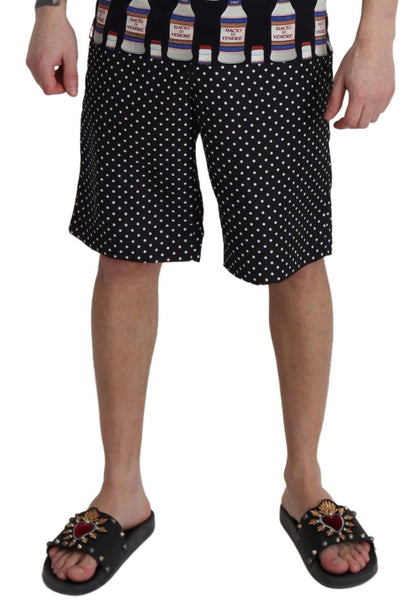 Dolce & Gabbana Polka Dot Elegance Swim Trunks Boxer Dolce & Gabbana