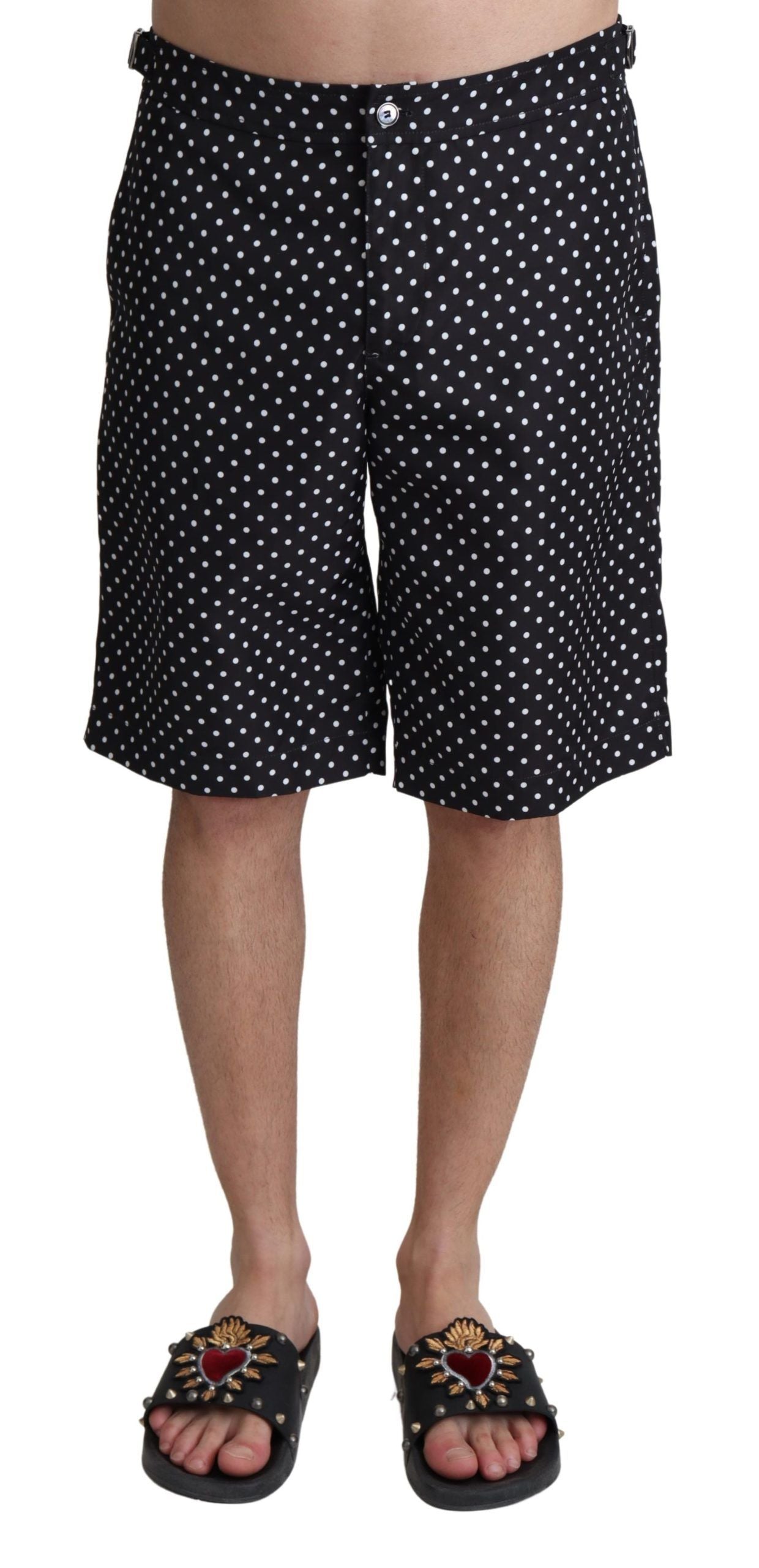 Dolce & Gabbana Polka Dot Elegance Swim Trunks Boxer Dolce & Gabbana