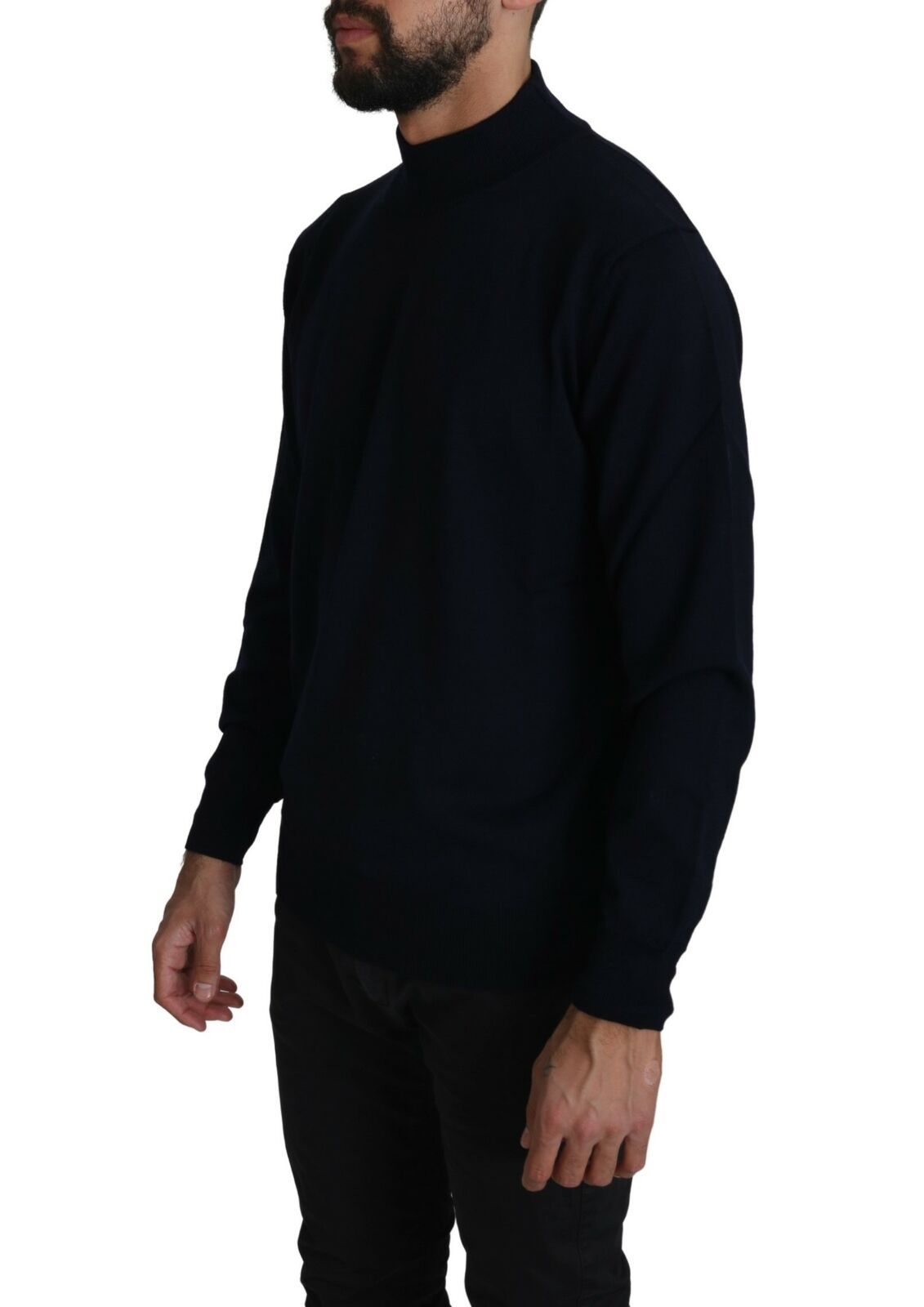 MILA SCHÖN Elegant Dark Blue Pullover Sweater MILA SCHÖN