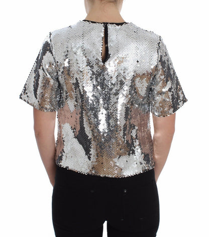 Dolce & Gabbana Sequined Elegance Blouse Dolce & Gabbana