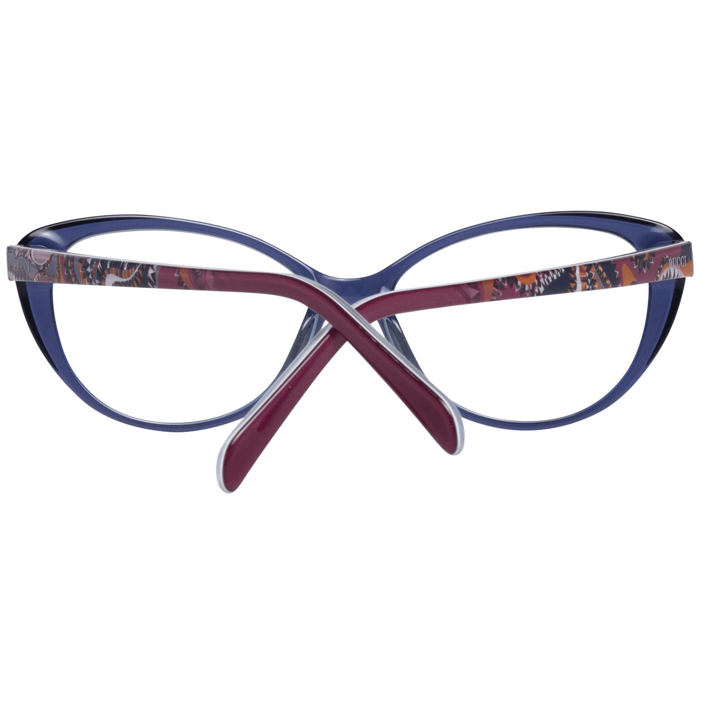 Emilio Pucci Chic Blue Full-Rim Designer Women's Eyewear Emilio Pucci