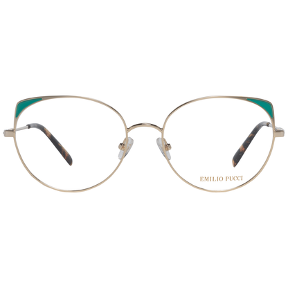 Emilio Pucci Gold Women Optical Frames