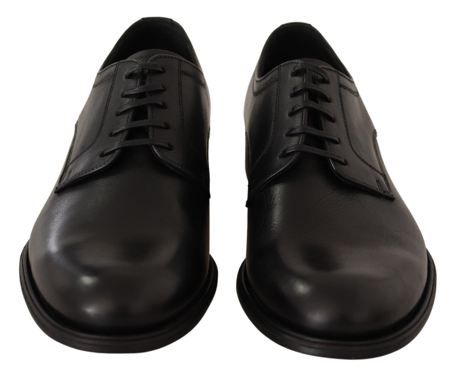 Dolce & Gabbana Elegant Black Derby Formal Shoes Dolce & Gabbana