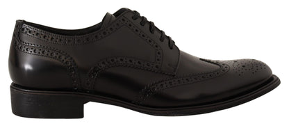 Dolce & Gabbana Elegant Wingtip Derby Oxford Shoes Dolce & Gabbana