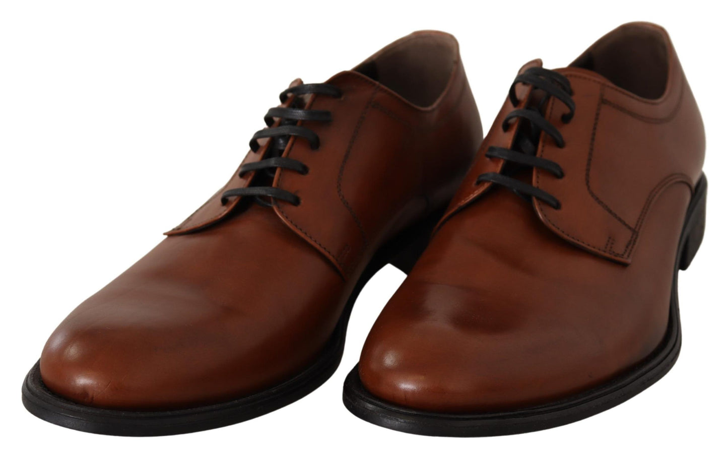 Dolce & Gabbana Elegant Brown Derby Formal Shoes Dolce & Gabbana