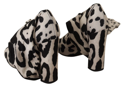 Dolce & Gabbana Chic Leopard High-Heel Over-Knee Boots Dolce & Gabbana