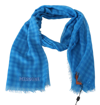 Missoni Chic Checkered Cashmere Scarf Missoni