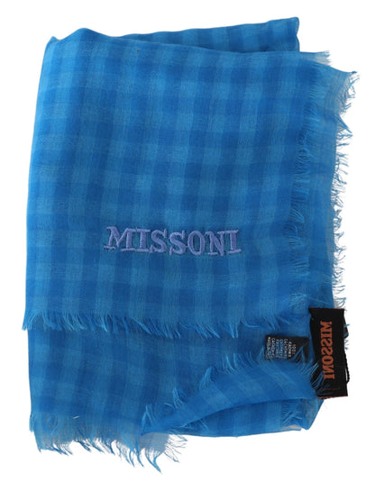 Missoni Chic Checkered Cashmere Scarf Missoni