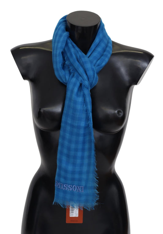 Missoni Chic Checkered Cashmere Scarf Missoni