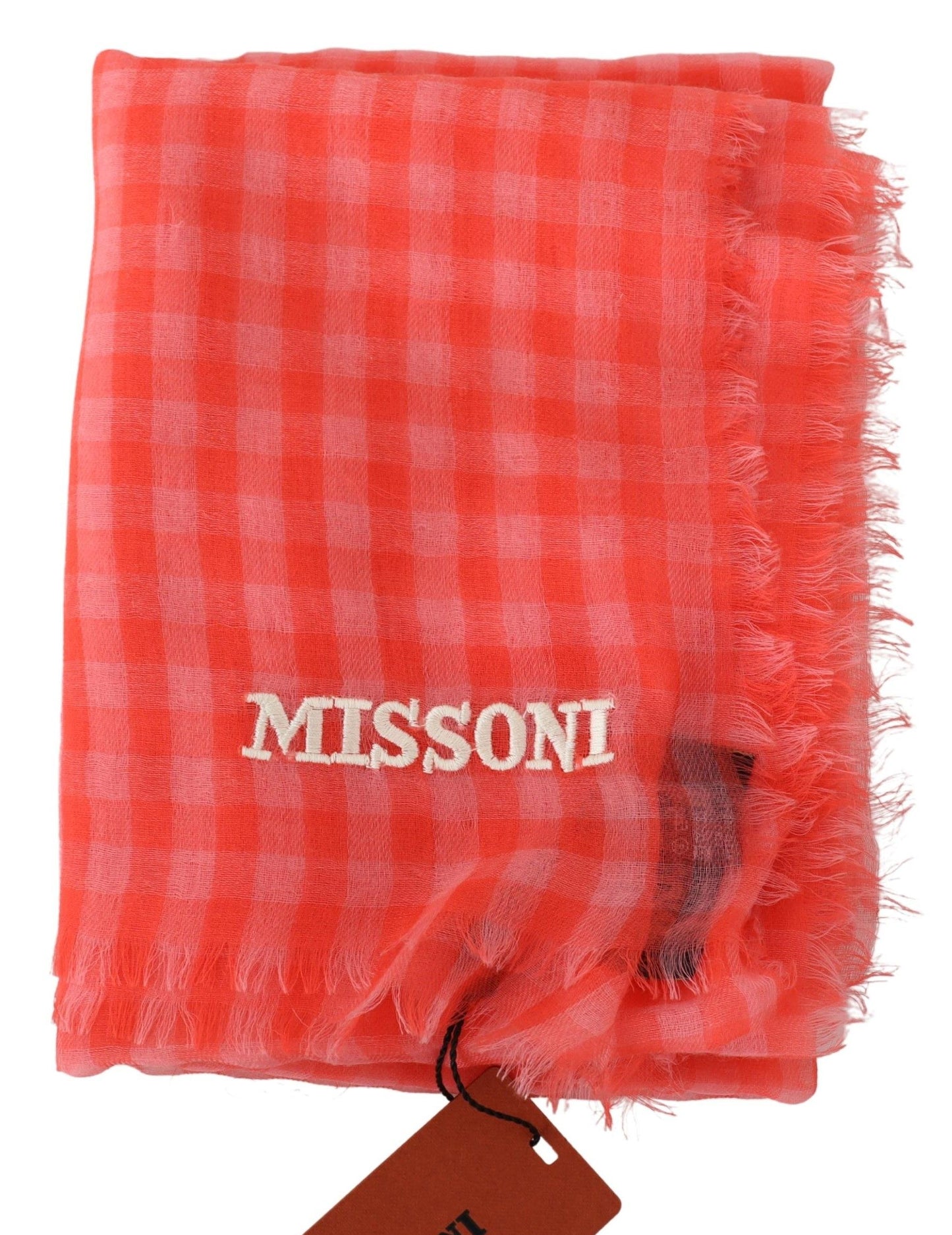 Missoni Luxurious Cashmere Checkered Scarf Missoni