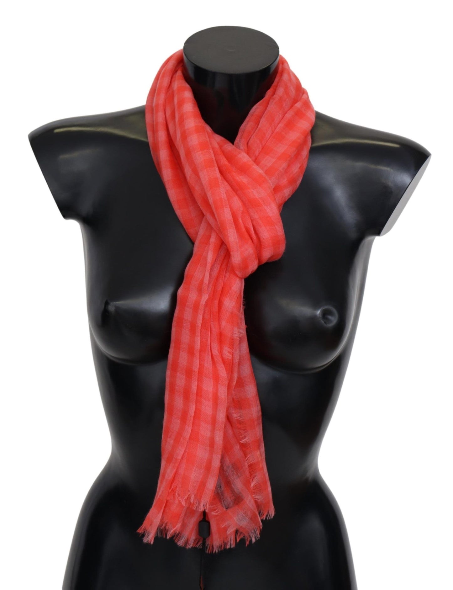 Missoni Luxurious Cashmere Checkered Scarf Missoni