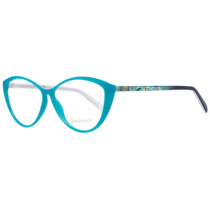 Emilio Pucci Chic Green Cat Eye Designer Frames Emilio Pucci