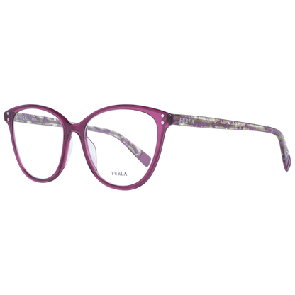 Furla Elegant Cat Eye Purple Eyeglasses for Women Furla