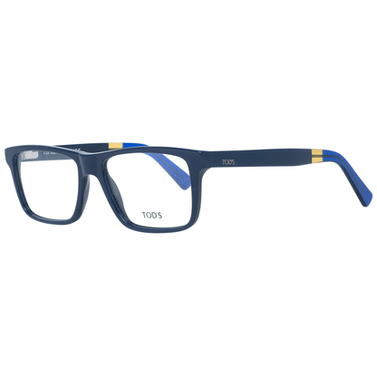 Tod's Chic Blue Rectangular Men's Eyewear Tod's