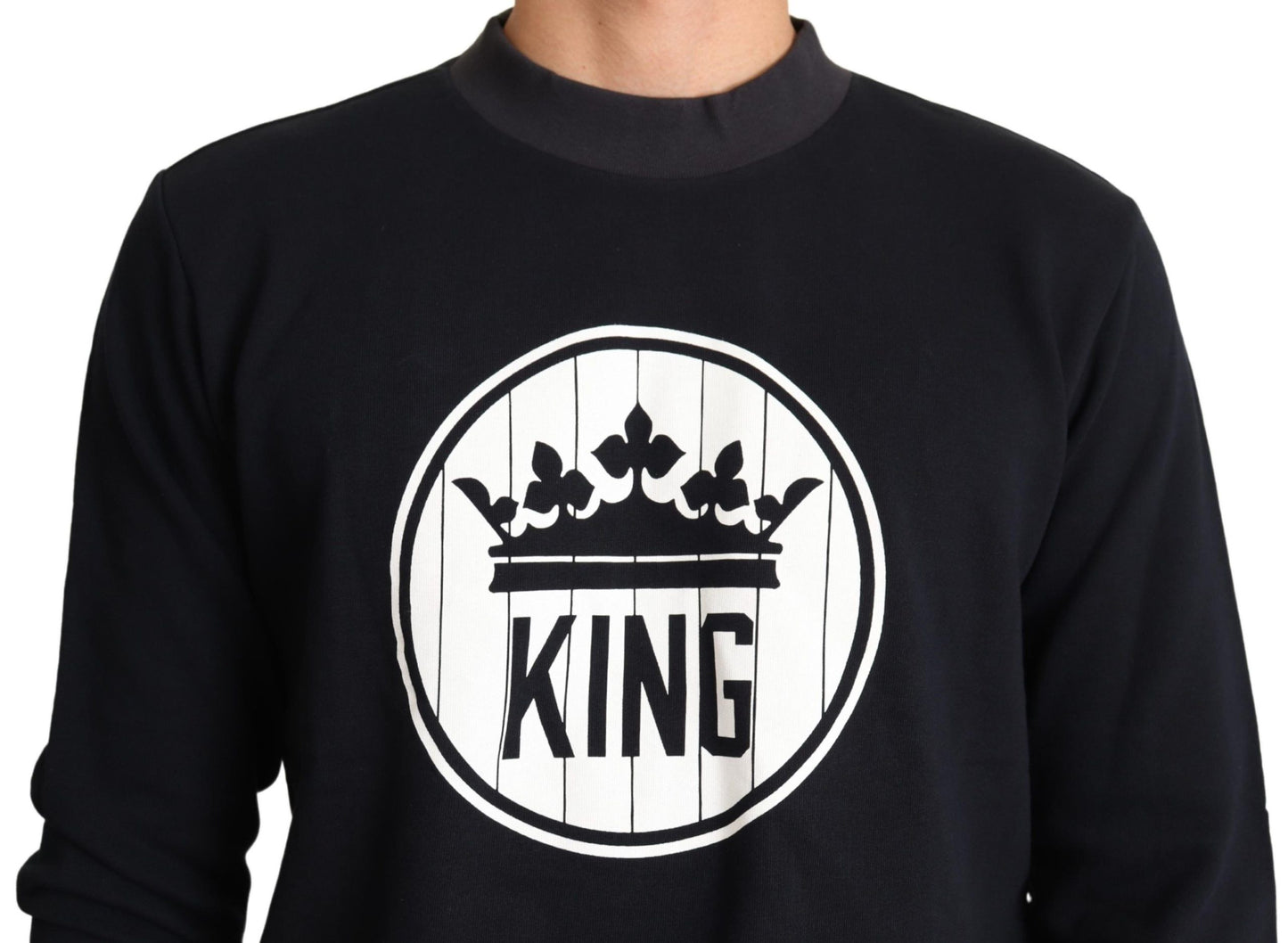 Dolce & Gabbana Regal Crown Motive Crewneck Sweater Dolce & Gabbana