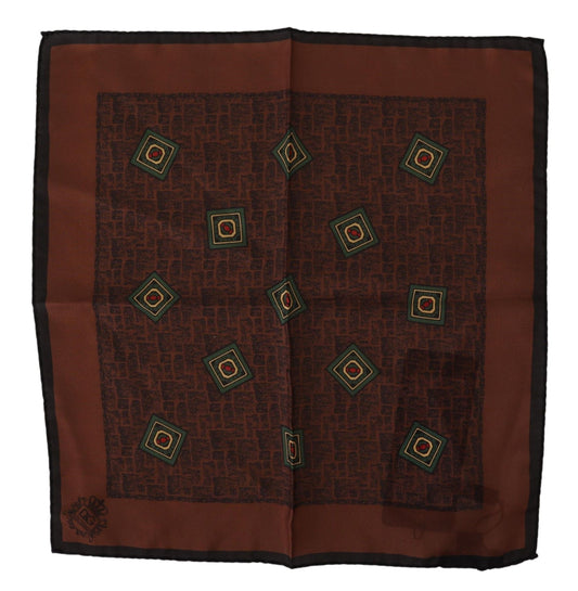 Dolce & Gabbana Elegant Silk Pocket Square Handkerchief Dolce & Gabbana