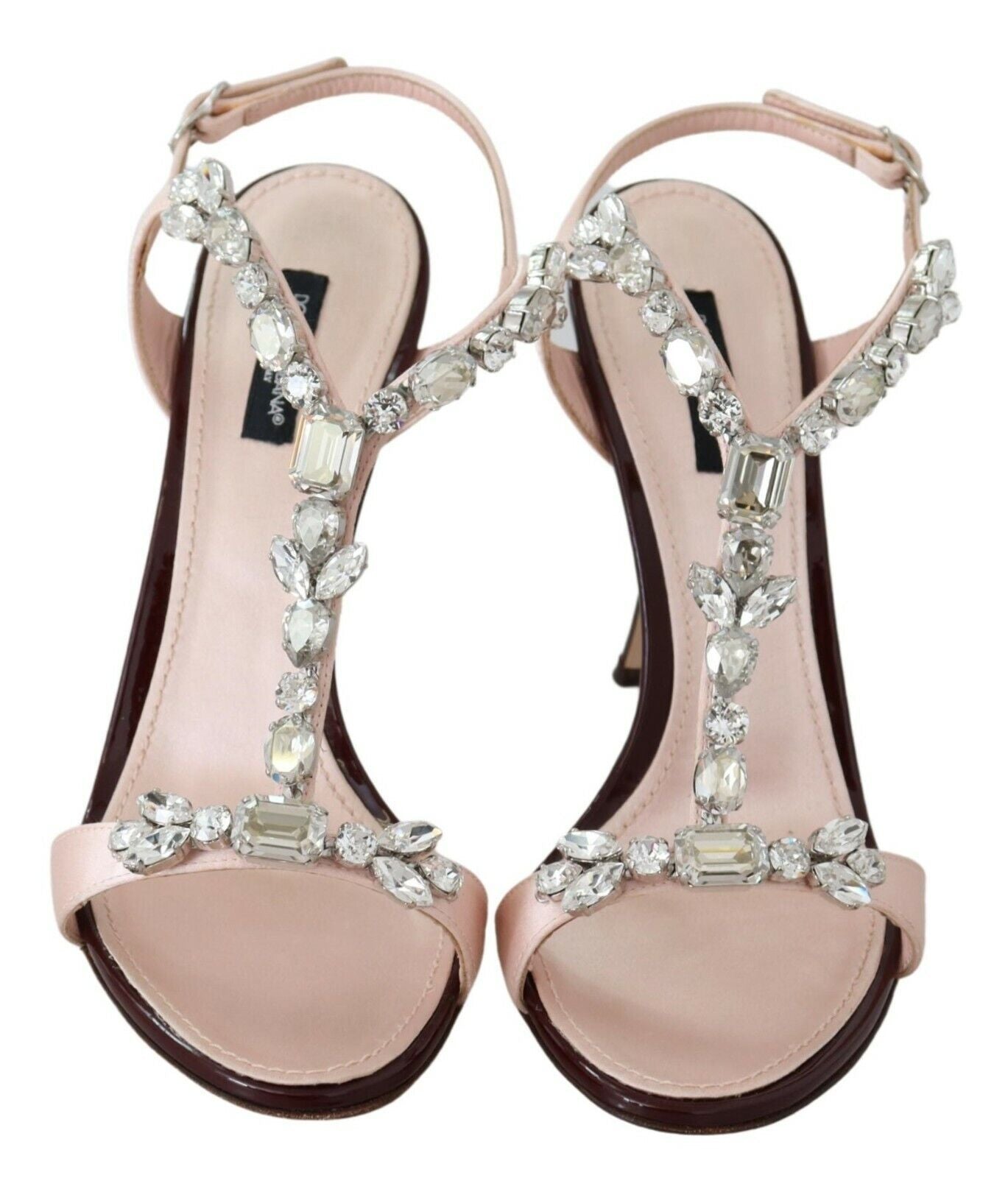 Dolce & Gabbana Crystal-Embellished Stiletto Sandals Dolce & Gabbana