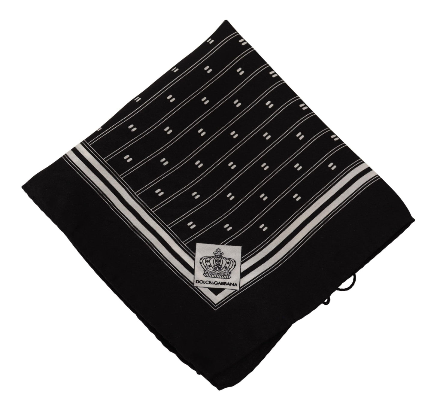 Dolce & Gabbana Elegant Silk Pocket Square Handkerchief Dolce & Gabbana