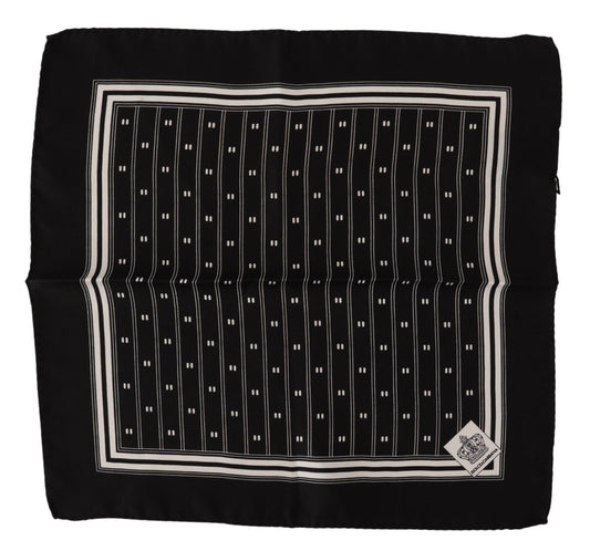 Dolce & Gabbana Elegant Silk Pocket Square Handkerchief Dolce & Gabbana