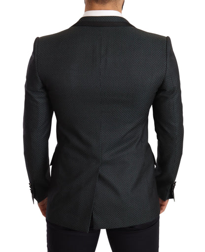 Dolce & Gabbana Elegant Patterned Slim Fit Blazer Jacket Dolce & Gabbana