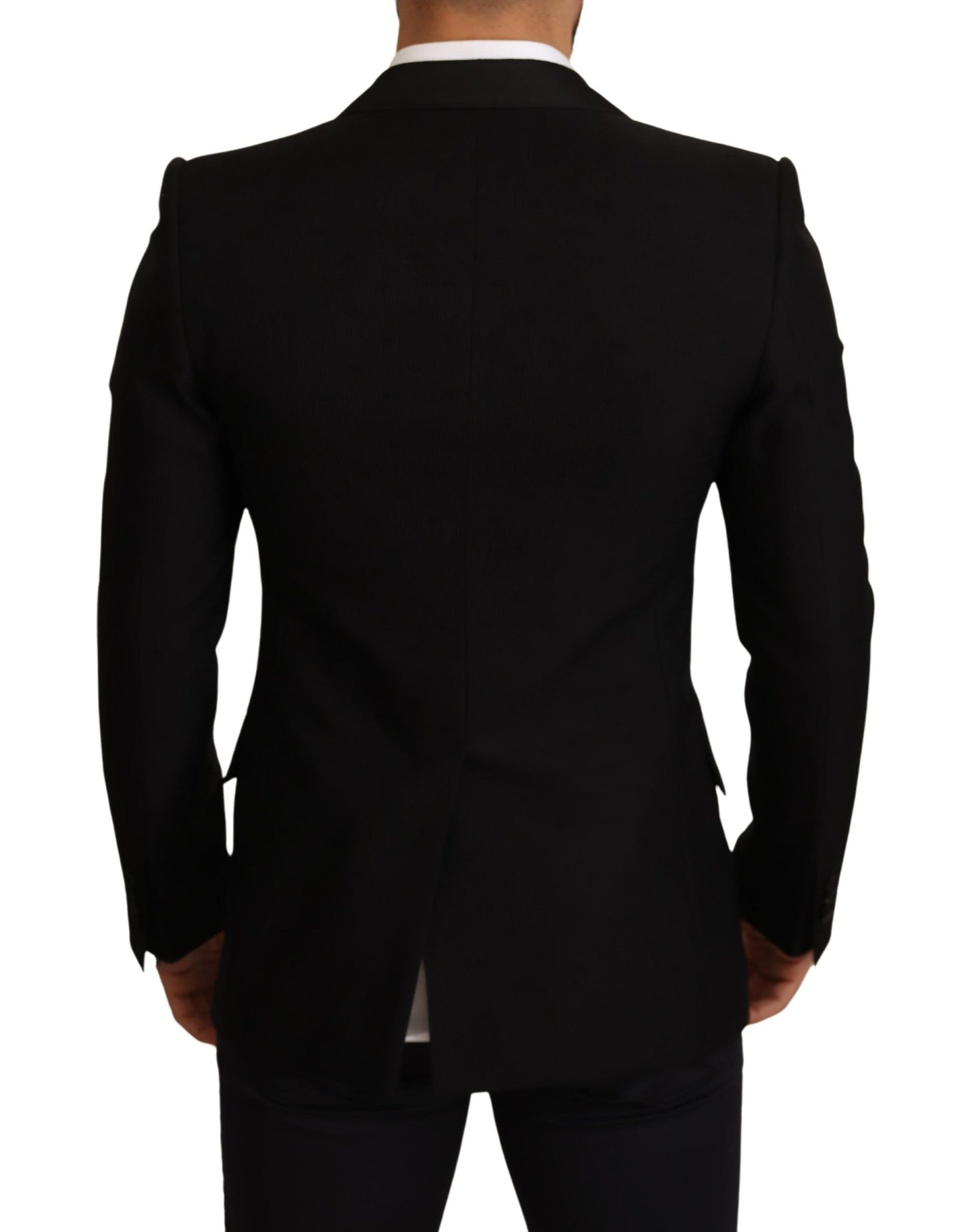 Dolce & Gabbana Elegant Slim Fit Black Blazer Jacket Dolce & Gabbana