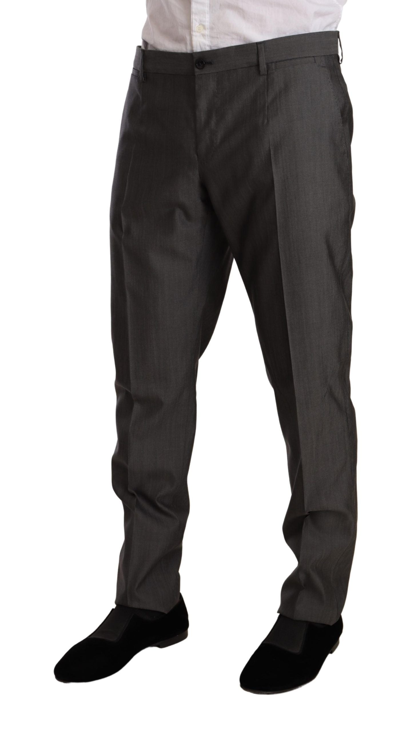 Dolce & Gabbana Elegant Martini Slim-Fit Wool Silk Suit Dolce & Gabbana