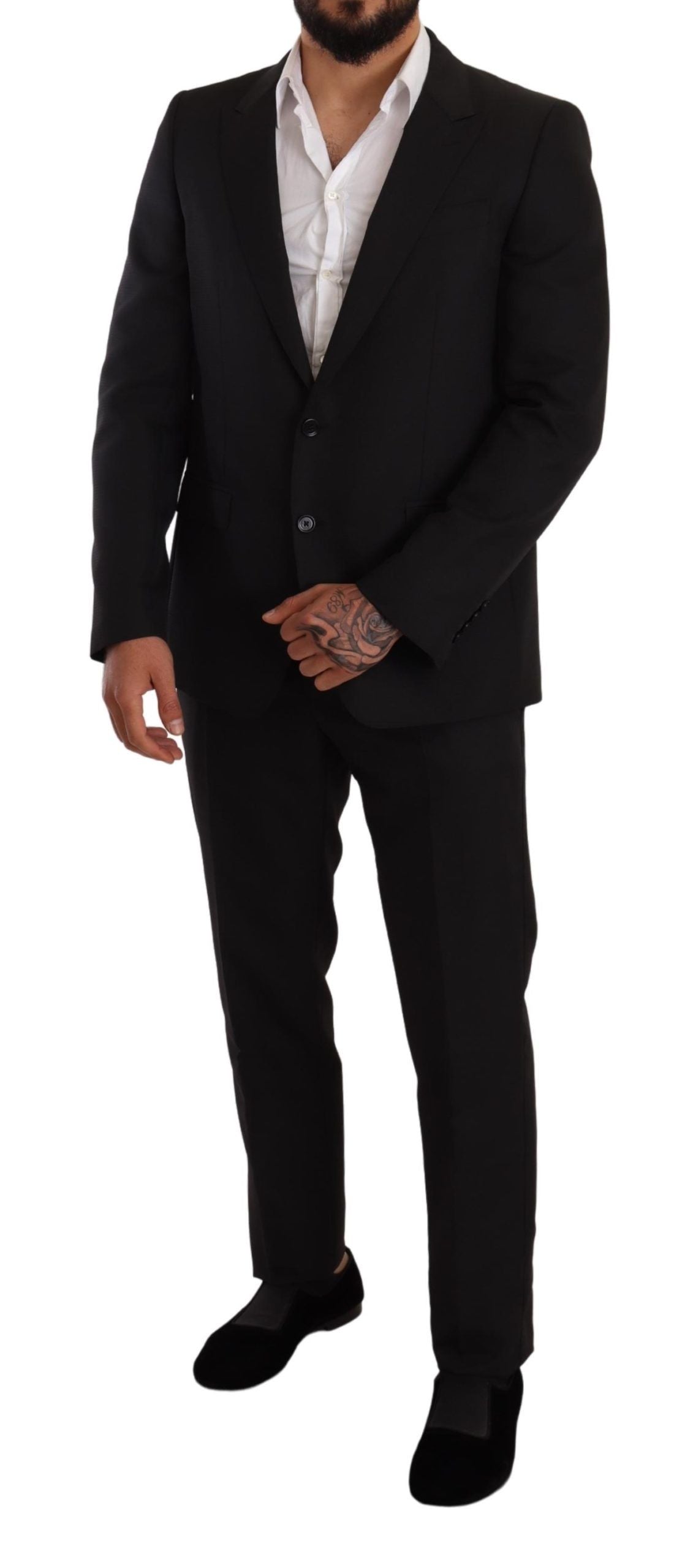 Dolce & Gabbana Elegant Martini Slim Fit Two-Piece Suit Dolce & Gabbana