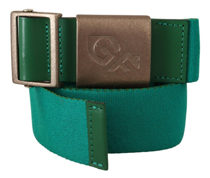 GF Ferre Elegant Green Adjustable Cotton Belt GF Ferre