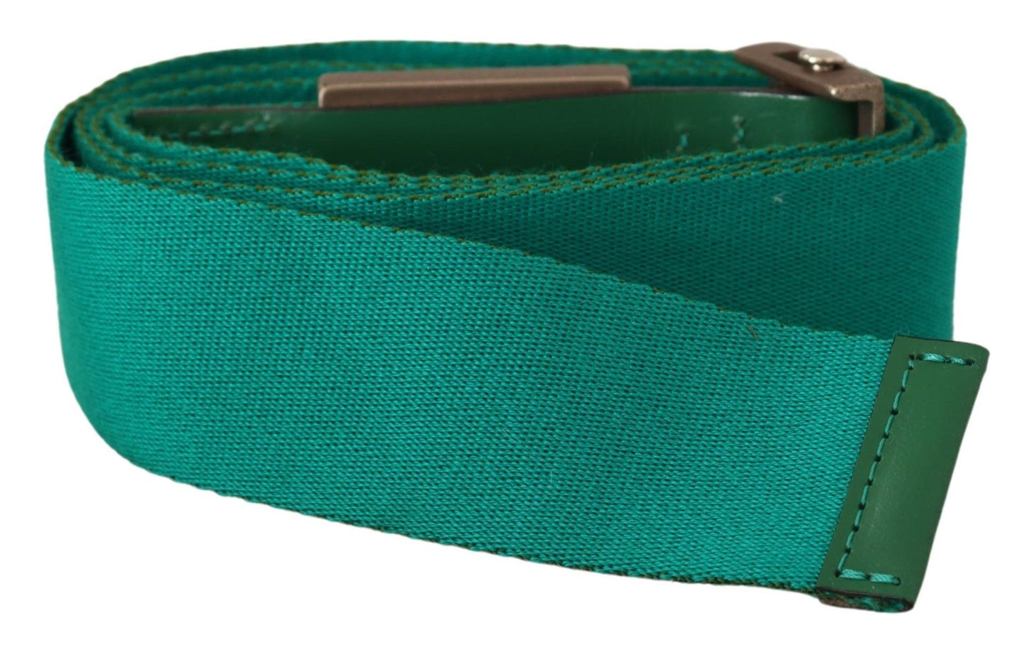 GF Ferre Elegant Green Adjustable Cotton Belt GF Ferre