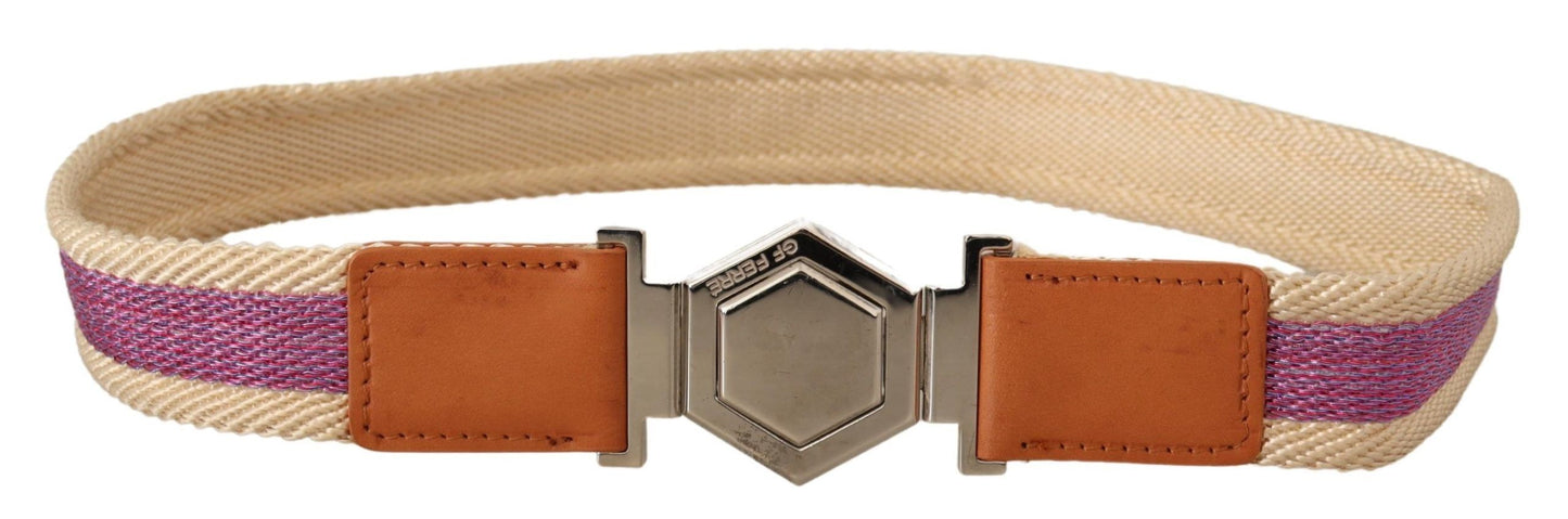 GF Ferre Elegant Multicolor Leather Fashion Belt GF Ferre