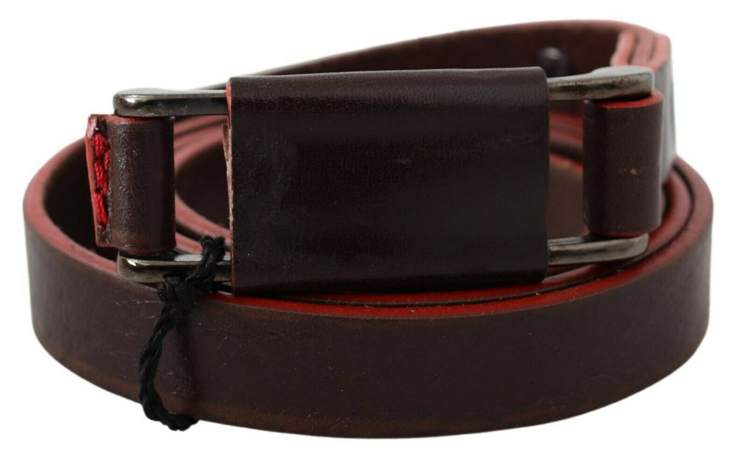 Costume National Elegant Brown Leather Fashion Belt Costume National