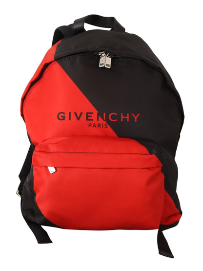 Givenchy Sleek Urban Backpack in Black and Red Givenchy