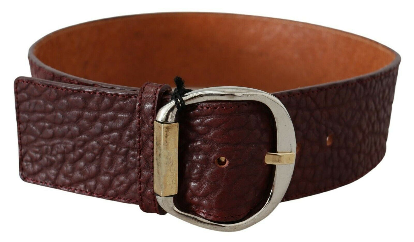 GF Ferre Elegant Brown Leather Fashion Belt GF Ferre