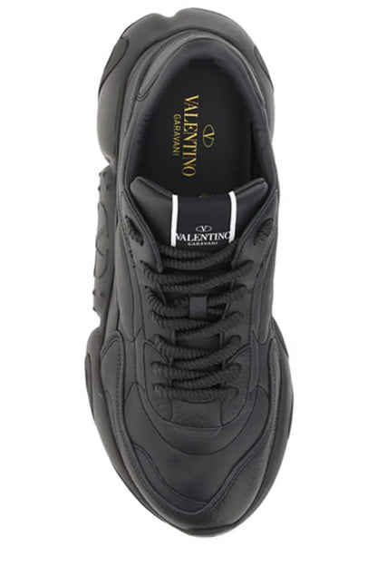 Valentino Elevated Elegance Low-Top Leather Sneakers Valentino