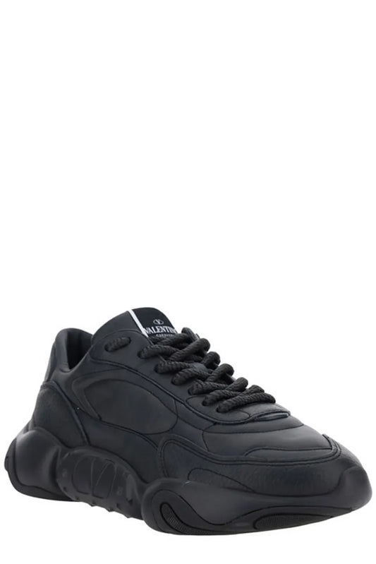 Valentino Elevated Elegance Low-Top Leather Sneakers Valentino