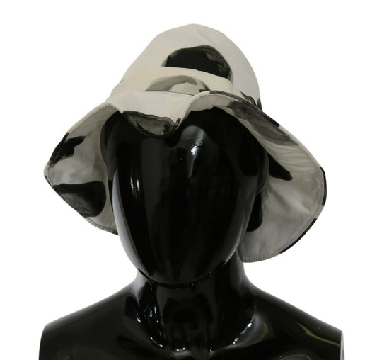 Dolce & Gabbana Polka Dot Cotton Bucket Hat - White & Black Dolce & Gabbana