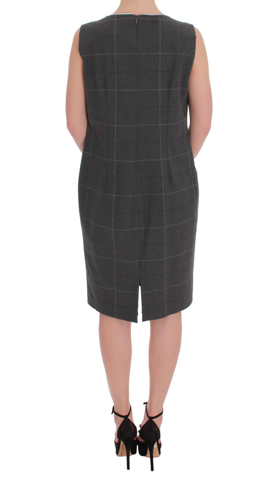 BENCIVENGA Elegant Checkered Cotton-Blend Suit Set BENCIVENGA