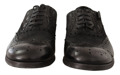 Dolce & Gabbana Exotic Leather Brogue Derby Dress Shoes Dolce & Gabbana