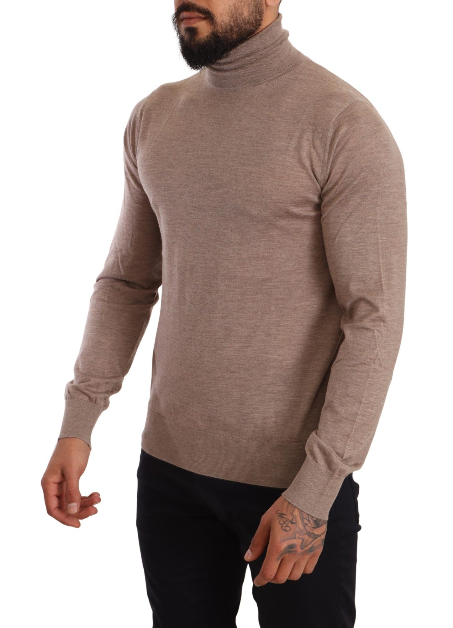 Dolce & Gabbana Elegant Cashmere Turtleneck Sweater Dolce & Gabbana