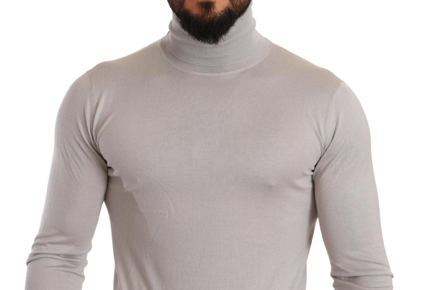 Dolce & Gabbana Elegant Cashmere-Silk Blend Turtleneck Dolce & Gabbana