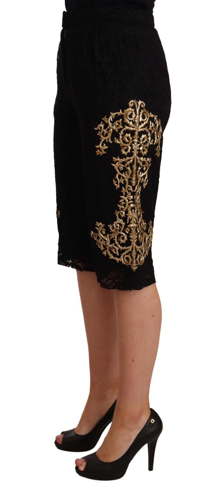 Dolce & Gabbana Elegant Knee Length Designer Shorts Dolce & Gabbana