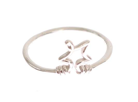 Nialaya Chic Silver Statement Ring Nialaya