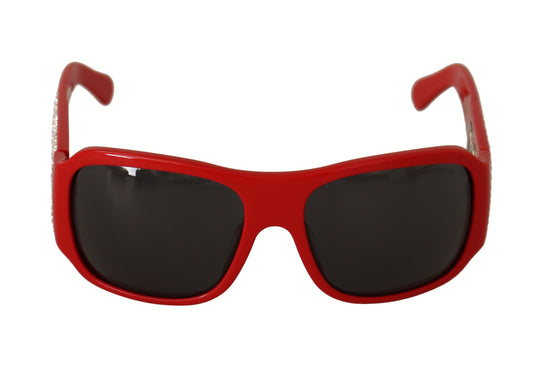 Dolce & Gabbana Swarovski Stone Embellished Red Sunglasses Dolce & Gabbana