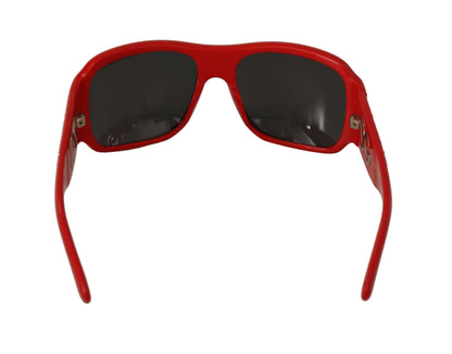 Dolce & Gabbana Swarovski Stone Embellished Red Sunglasses Dolce & Gabbana