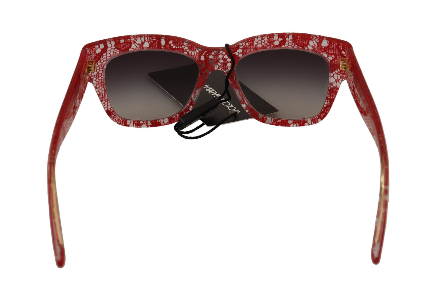 Dolce & Gabbana Elegant Sicilian Lace Insert Sunglasses Dolce & Gabbana